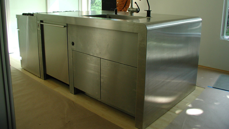 Stainless Steel Island